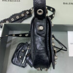 Balenciaga Le Cagole XS Flap Bag Black